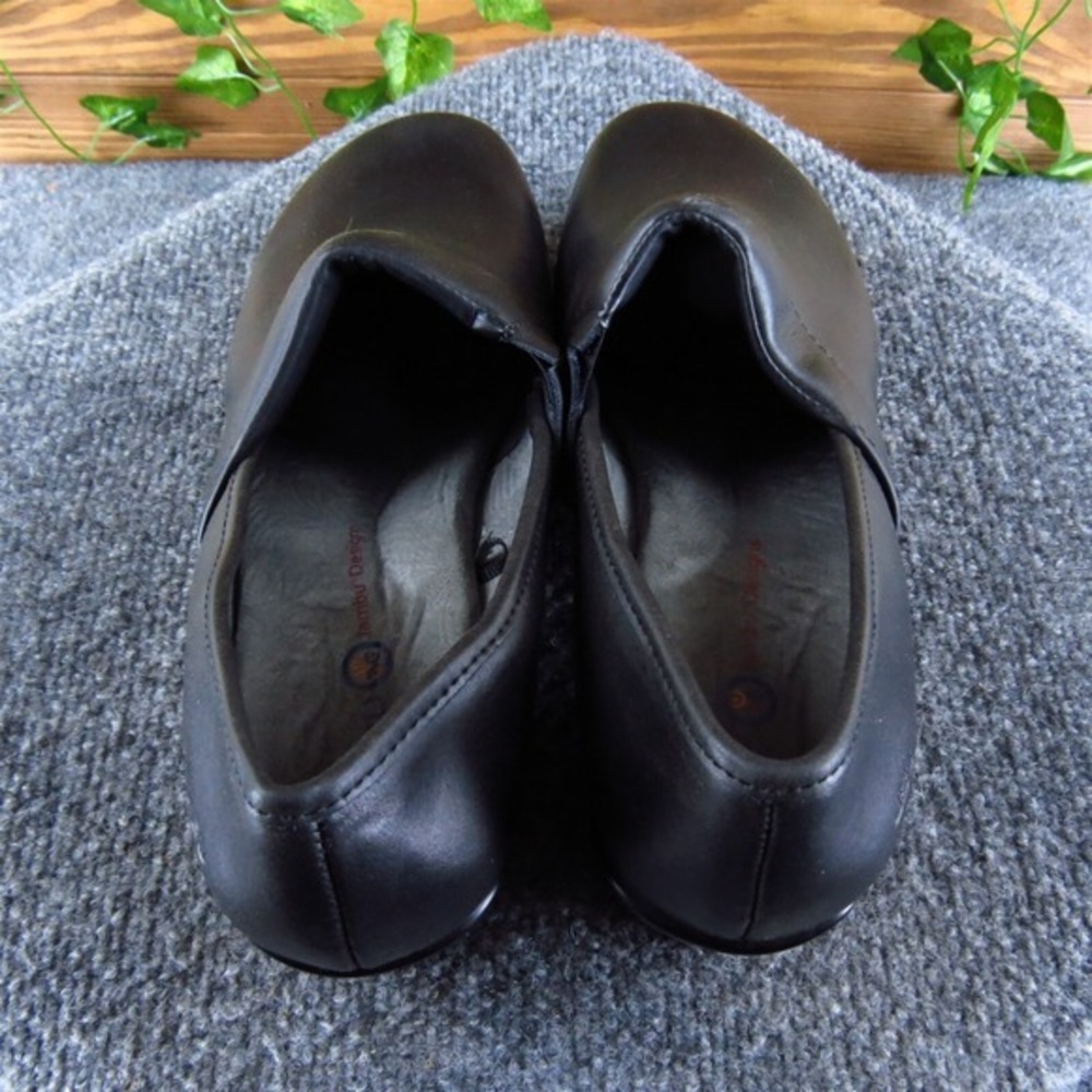 JBU Women's Cordoba Clog Black Leather Sz 9 Medium Gently Used 2025 - Picture 4 of 6